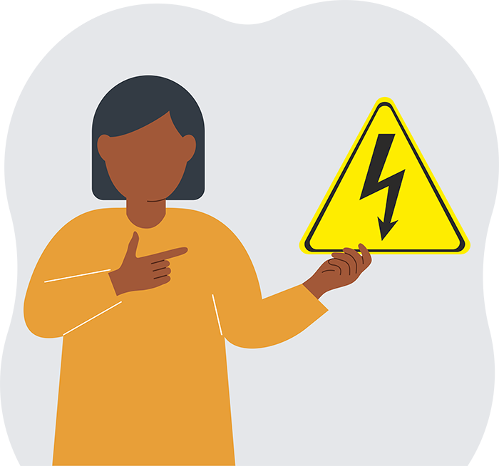 danger electricité